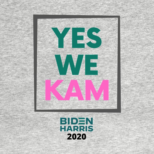 Biden Harris 2020 AKA BH2020 Pink + Green T-Shirt by ShopFreeThePeople
